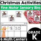 Christmas Activities Fine Motor Sensory Bin Math Centers f