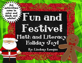 Christmas Math and Literacy Centers