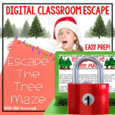 Christmas Math Digital Escape Room FUN Game