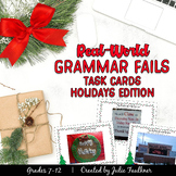 Christmas Activities, Holiday Grammar Fails in the Real World
