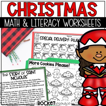 Preview of Christmas Activities | Holiday Worksheets