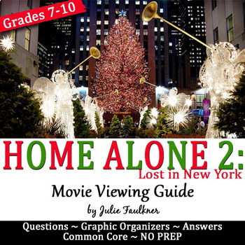Preview of Christmas Activities, Home Alone 2 Complete Movie Unit, Questions/Activities