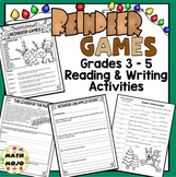 Christmas Activities Reindeer Games Reading and Writing 3r