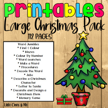 Christmas Activity Pack - FREE Printables