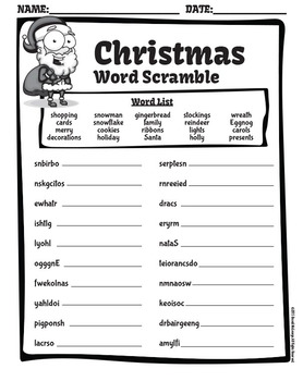 Christmas Activities Packet by Brandi McGeorge's TpT Store | TpT