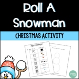 Christmas Activities | Roll a Snowman