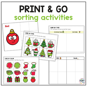 Christmas Worksheet for Preschool | Christmas Activities for Preschool