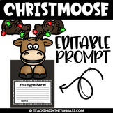 Christmas Moose Mooseltoe Craft Writing Activities