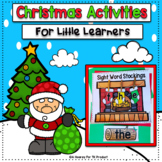 Christmas Activities and Centers for Preschool