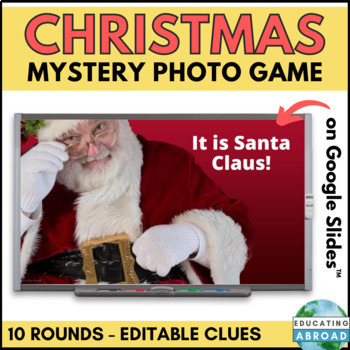 Preview of Christmas Activities and Classroom Games - Listening Comprehension & Vocabulary