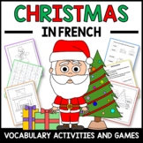 Christmas Activities and Games in French - Noël en Françai