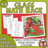 Christmas Activities for 4th or 5th grade Math! Mixed Oper