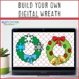 Christmas Google Slides | Build Your Own Wreath Activities