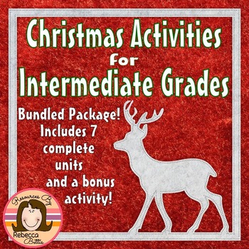Preview of Christmas Activities Bundle