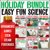 Christmas Activities for Science - Middle School LOW PREP 