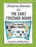 Christmas Activities {for the Early Finisher Board™}