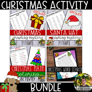 Preview of Christmas Activity BUNDLE