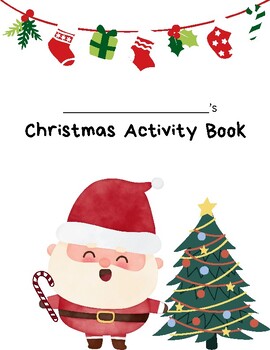 Preview of Christmas Activity Book