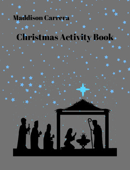Preview of Christmas Activity Book