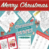 Christmas Activity Book and Coloring Pages