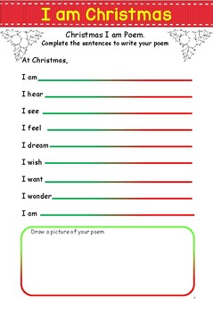 Christmas Activity Book, writing prompts, reading comprehension | TPT