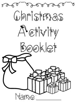 Daily 5 Christmas Activity Booklet by PocketRocket | TpT