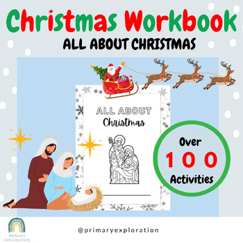 Preview of Christmas Activity Booklet: Over 100 Activities for Primary