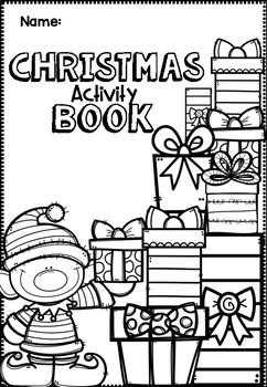 Christmas Activity Booklet Version 2 by Miss Furnell's Creations