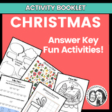 Christmas Activity Booklet for Early Finishers