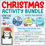Christmas Activity Bundle - Fun Christmas Games and Activi