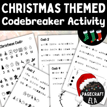 Preview of Christmas Activity | Codebreaker Tasks | Crack the Code | Festive Cryptogram