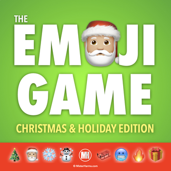 Preview of Christmas Activity | Emoji Pictionary Guessing Game | Holiday Party Edition