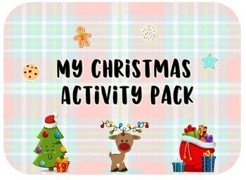 Preview of Christmas  Literacy Activity  and Craft Pack