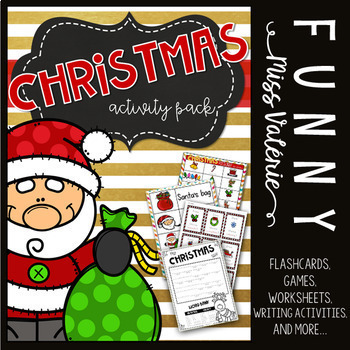 Preview of Christmas Activity Pack