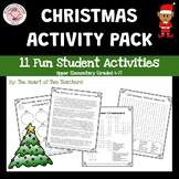 Christmas Activity Pack - Upper Elementary (Grades 4-7)