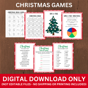 Christmas Activity Pack for Kids - 30+ Pages Digital Download by Luka6160