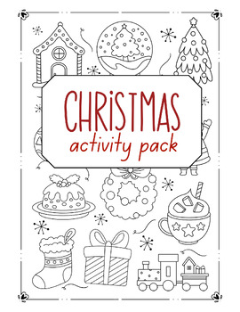 Preview of Christmas Activity Packet