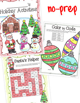 Christmas Activities Packet for 2nd Grade by The Classroom Key | TPT