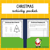 Christmas Activity Packet