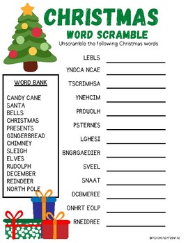 Christmas Activity Packet by TeachCreateShare | TPT