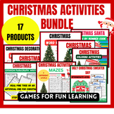 Christmas Activity Packet | Christmas Activity Booklet | N