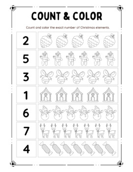 Christmas Activity Worksheet Set by CTE Warehouse | TPT