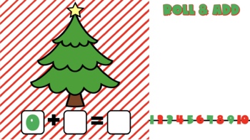 Preview of Christmas Addition & Subtraction Seesaw Slides