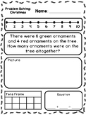 Christmas Addition & Subtraction Word Problems (Kindergart