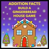 A Christmas and Holiday Addition Fact Fluency Game - 1st a