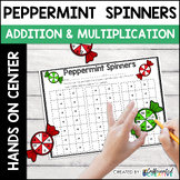 Christmas Addition and Multiplication Activity - Peppermin