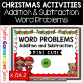 Christmas Addition and Subtraction Word Problems