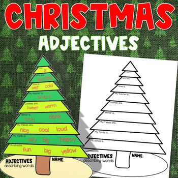 Christmas Adjectives by Coyle's Collaborative Classroom | TpT
