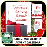 Christmas Advent Calendar A Festive Activity Countdown!