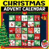 Christmas Advent Calendar Printable Pdf, Christmas Cards C